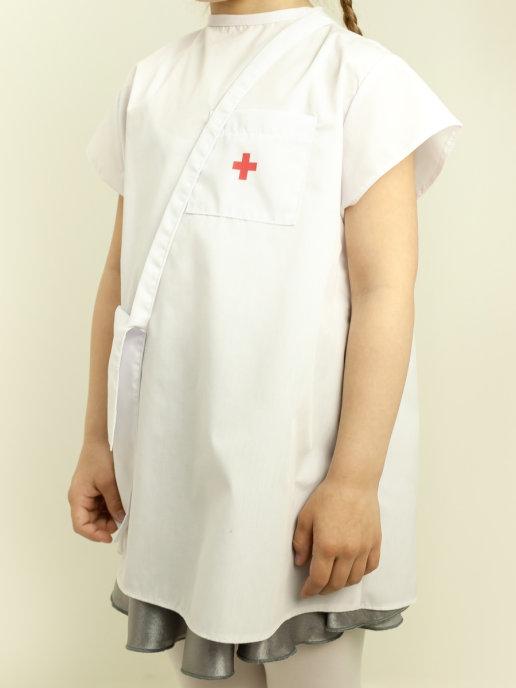 Детский карнавальный костюм Медсестра набор доктора МИНИВИНИ - фото 7 - id-p168064065