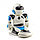 TT338 Робот на радиоуправлении, свет, звук, интерактивная игрушка, робот на р/у, высота 21 см, фото 4
