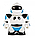 TT338 Робот на радиоуправлении, свет, звук, интерактивная игрушка, робот на р/у, высота 21 см, фото 2
