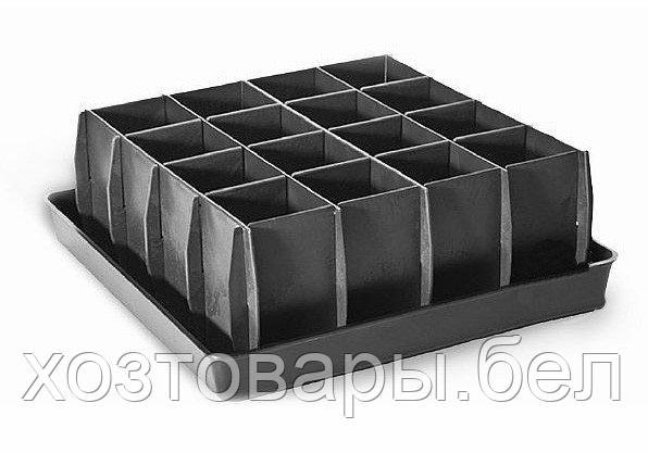 Ящик для рассады складной пластик на 16 ячеек/разборн (28х28х10) - фото 1 - id-p33509257