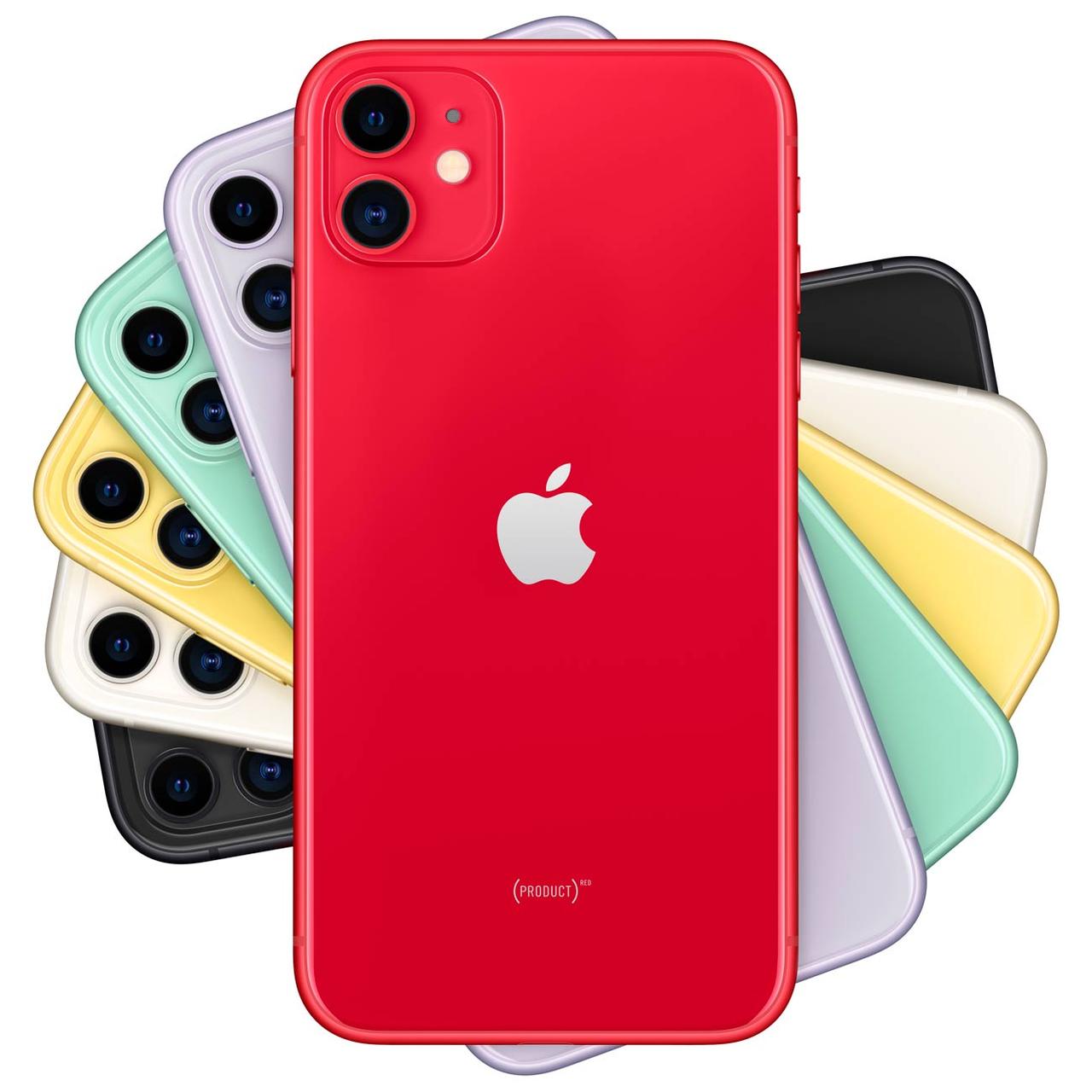 Смартфон Apple iPhone 11 64GB Красный - фото 5 - id-p168066076