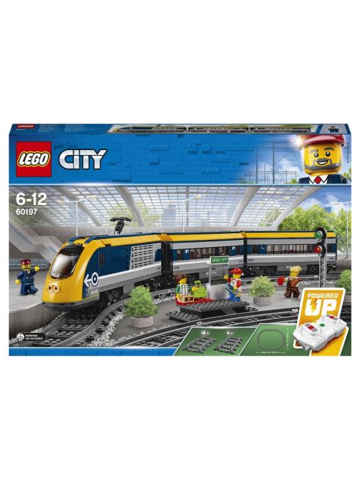 Конструктор Lego City 60197 Пассажирский поезд - фото 2 - id-p168066305