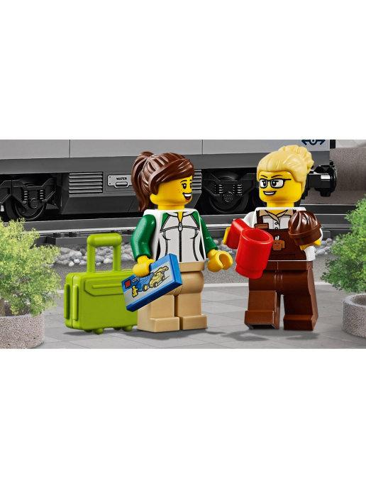 Конструктор Lego City 60197 Пассажирский поезд - фото 6 - id-p168066305