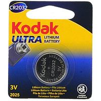 Батарейка Kodak ULTRA LITHIUM CR2025 BL, 1 шт