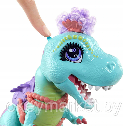 Игровой набор Cave Club Пещерный Клуб с куклой Рокелль и тиранозавром GTL69, фото 2