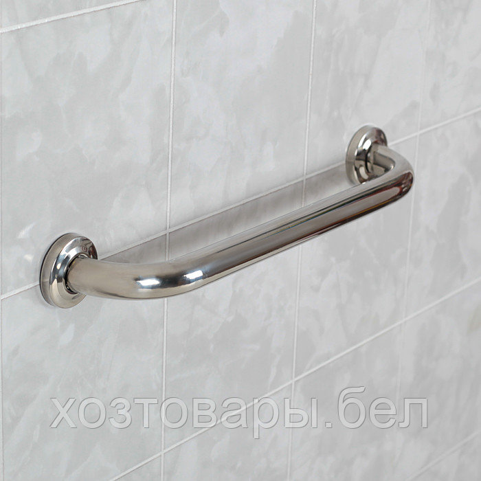 Поручень для ванны 42х5х7,5 см нержавеющая сталь - фото 1 - id-p168108856