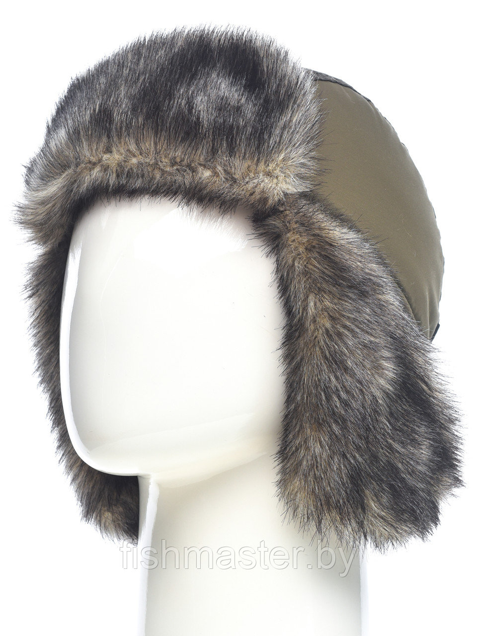 Шапка ушанка HUNTSMAN Yukon Ice цвет Хаки - фото 3 - id-p168109116