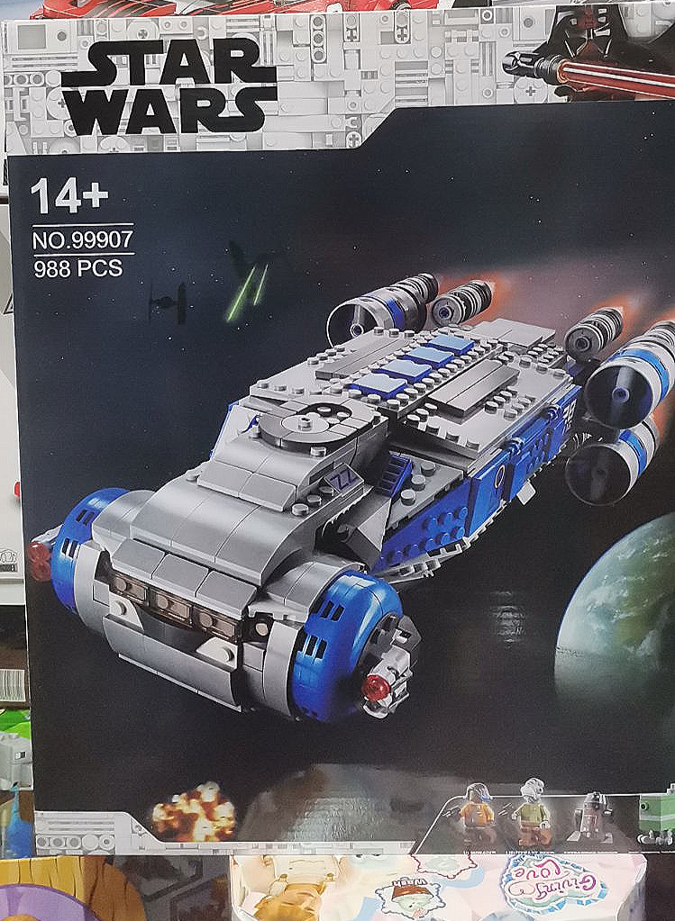 Конструктор 60018 аналог лего Lego Star Wars звездные воины 75293 Транспортный корабль Сопротивления I-TS99907