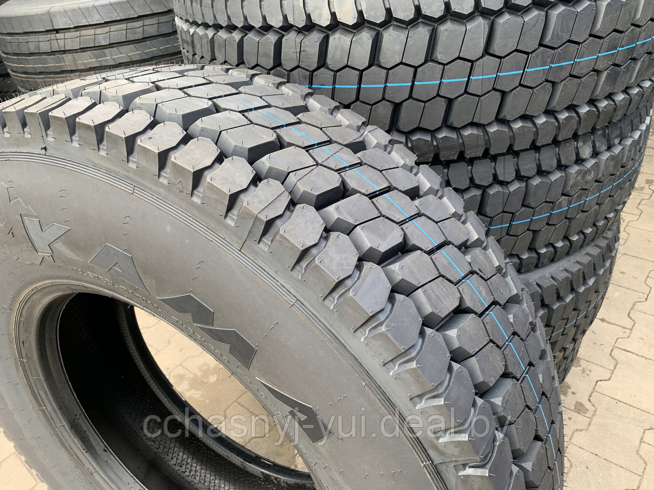 Грузовая шина Кама 315/80 R22.5 NR201 на ведущую ось - фото 5 - id-p85029205