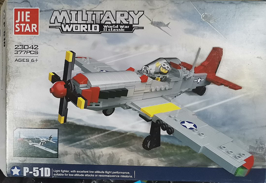 Конструктор аналог лего lego Jie Star 23042 Самолет 340 деталей - фото 2 - id-p168112434