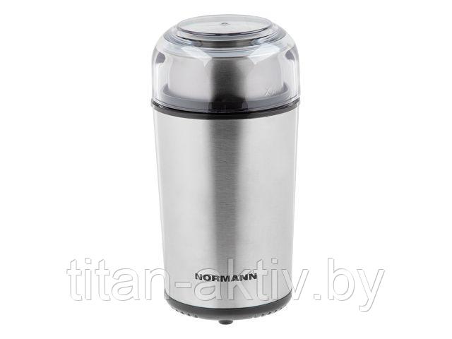 Кофемолка ACG-331 NORMANN (250 Вт, 100 г, съёмная чаша и нож - нержавеющая сталь, щёточка, для кофе - фото 1 - id-p167884308