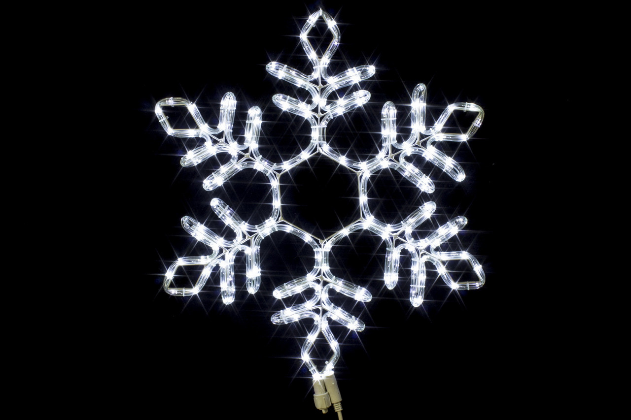 Светодиодная фигура Winner Light Снежинка 57 см, белый - фото 1 - id-p168117468