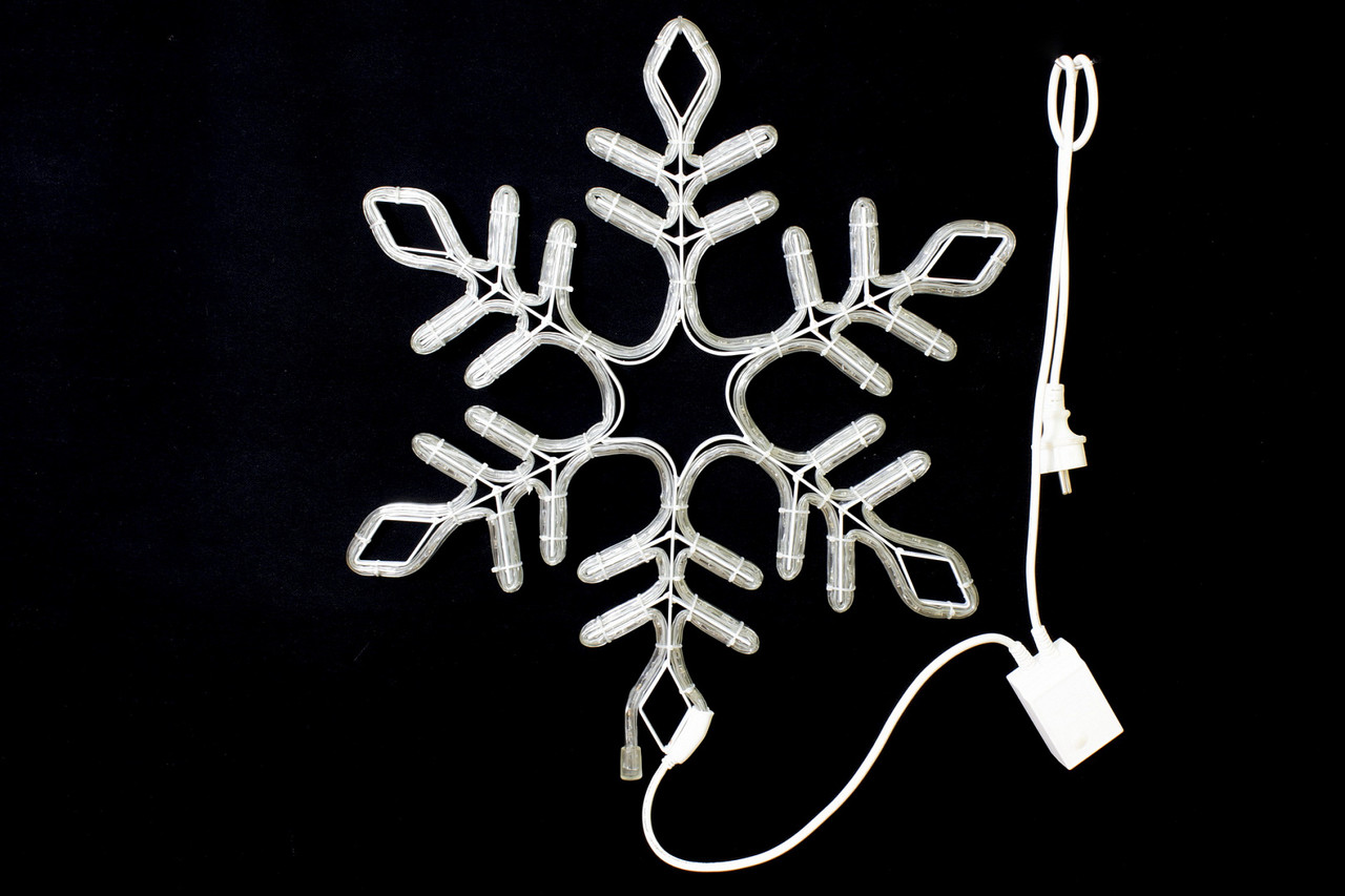 Светодиодная фигура Winner Light Снежинка 57 см, белый - фото 2 - id-p168117468