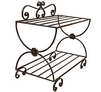 Металлическая подставка для обуви "Улыбка" ПО5