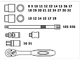 Набор головок 1/2" 8-32мм 32предм. PRO STARTUL (PRO-032) (6 граней), фото 2