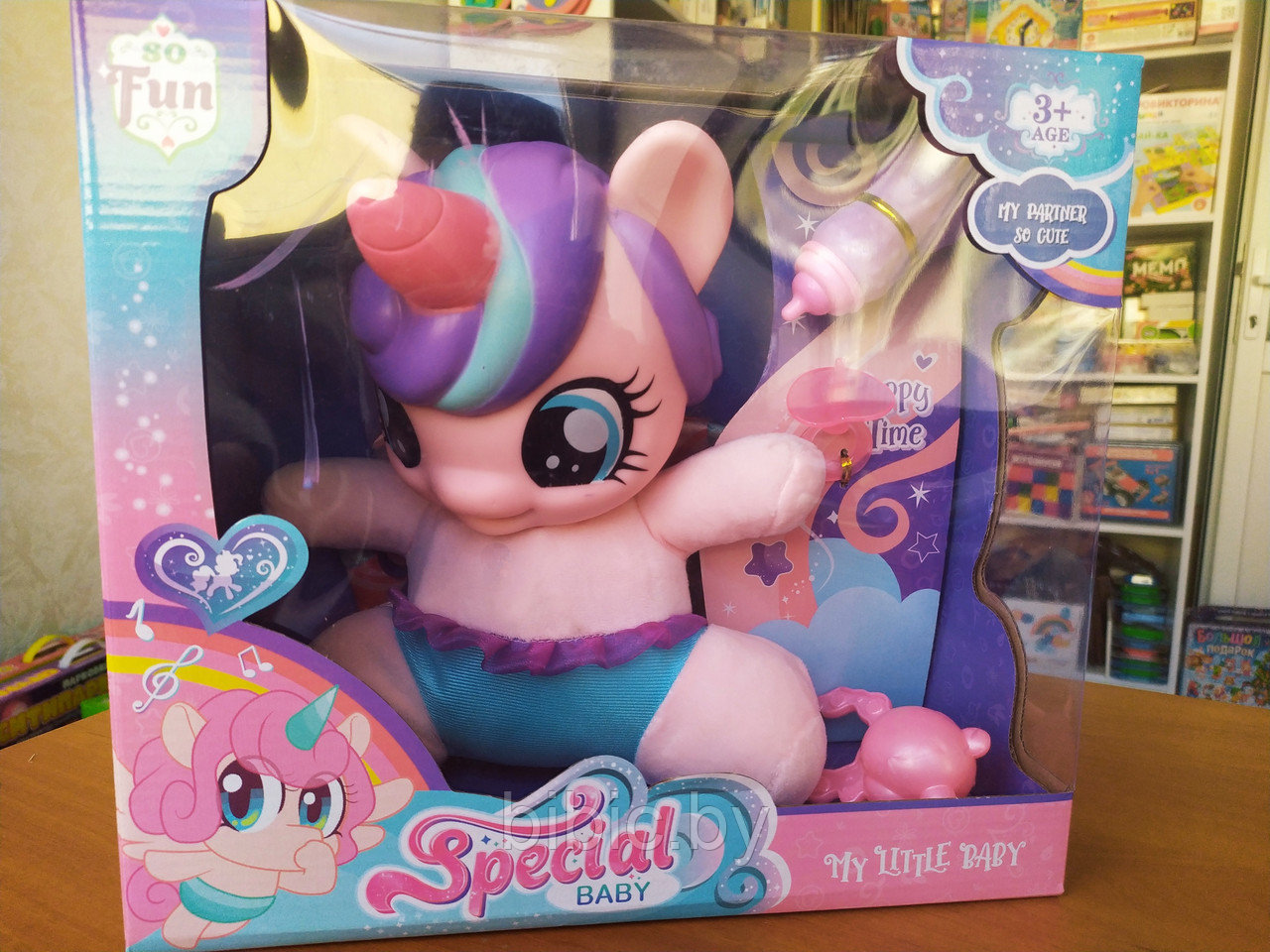 Пони-малышка My Little Pony Фларри Харт (аналог Hasbro) - фото 3 - id-p166370059