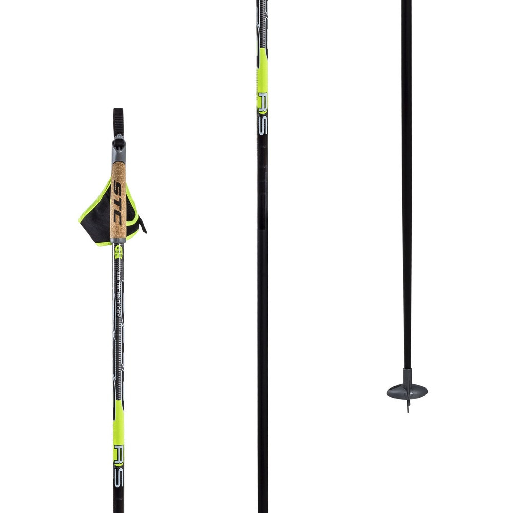 Лыжные палки STC RS 145 см углеволокно - фото 2 - id-p168124338