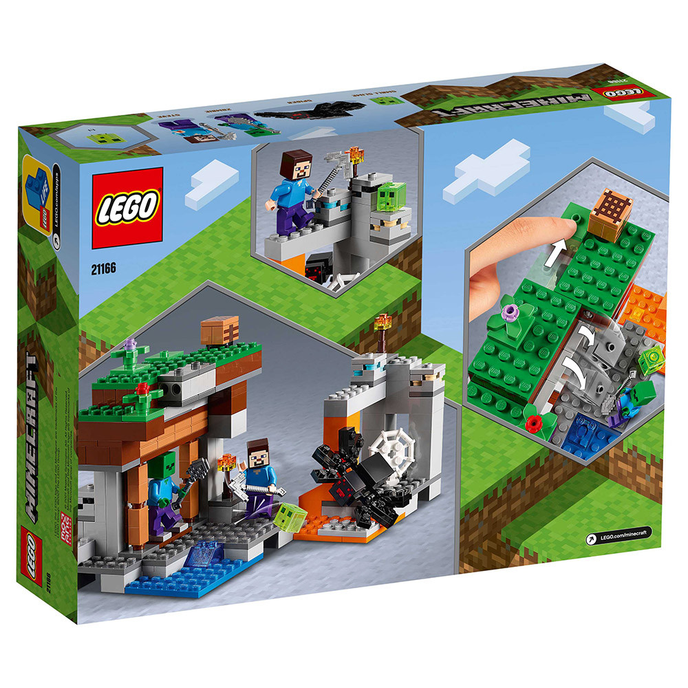 Конструктор Lego Minecraft 21166 Заброшенная шахта - фото 2 - id-p168124543