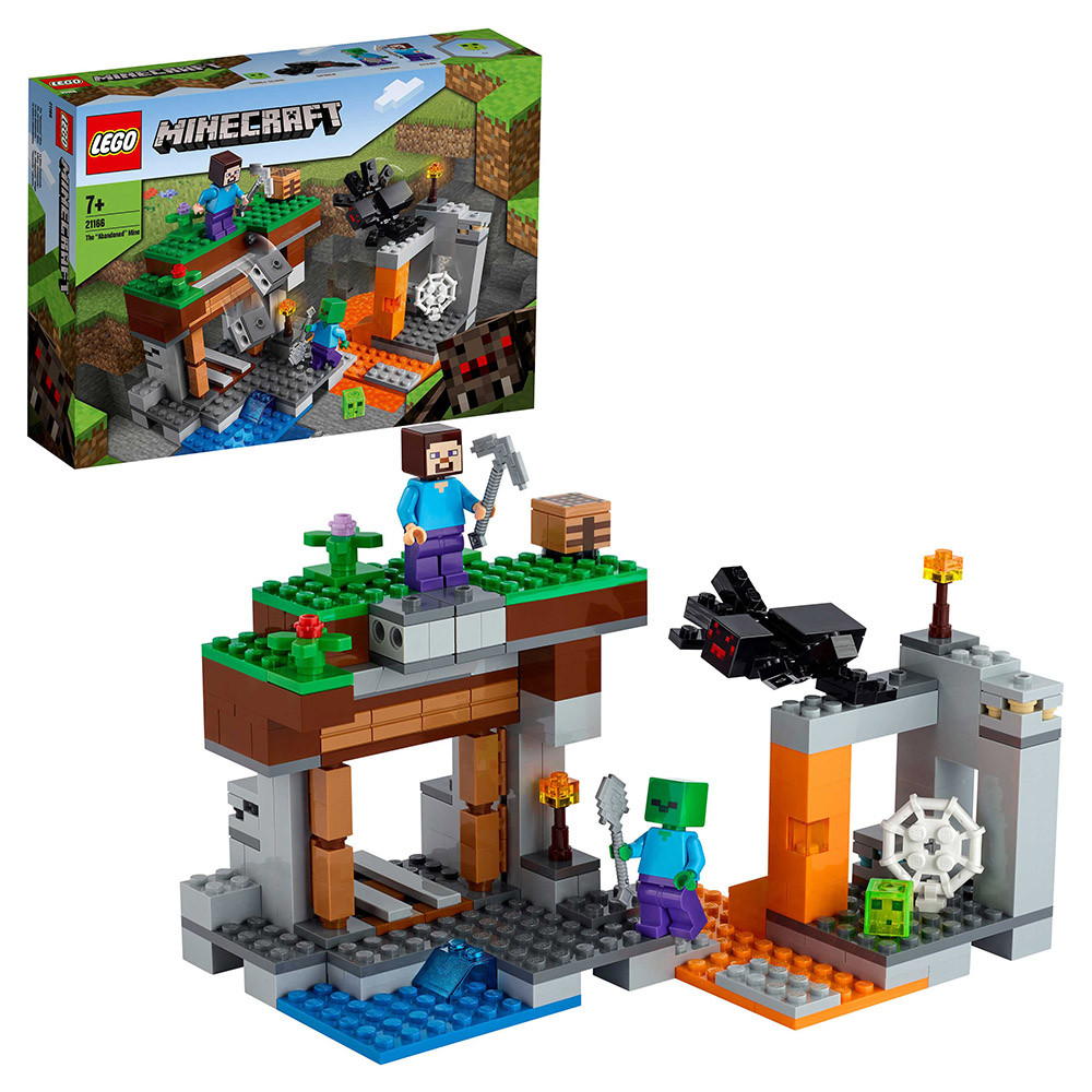 Конструктор Lego Minecraft 21166 Заброшенная шахта - фото 3 - id-p168124543