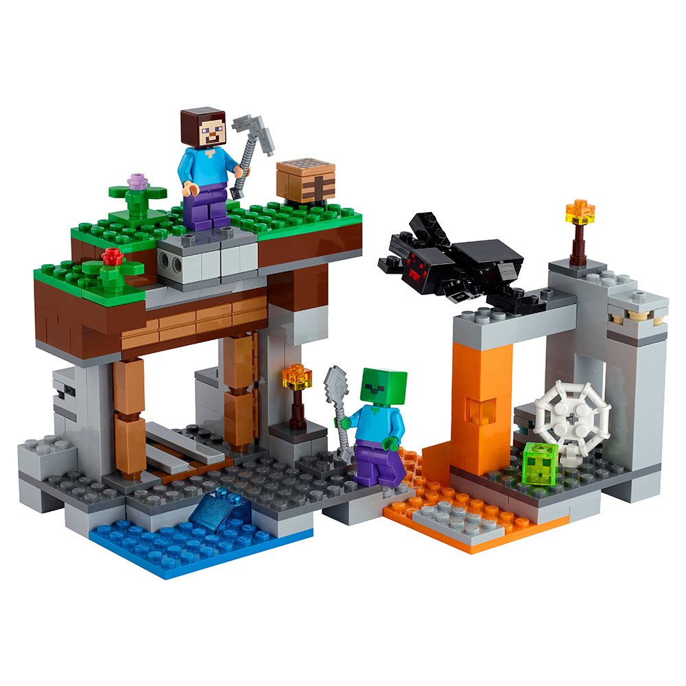 Конструктор Lego Minecraft 21166 Заброшенная шахта - фото 4 - id-p168124543