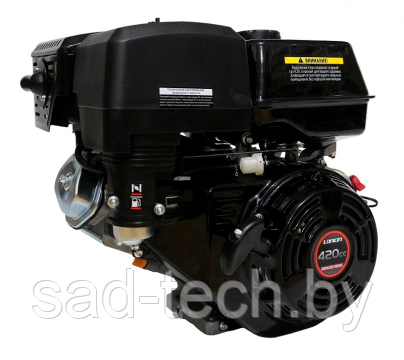 Двигатель Loncin G420F (А type) D25 - фото 1 - id-p168124714