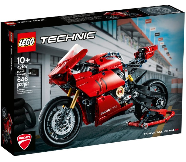 Конструктор Lego Technic 42107 Ducati Panigale V4 R - фото 1 - id-p168125061