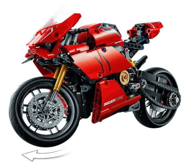 Конструктор Lego Technic 42107 Ducati Panigale V4 R - фото 3 - id-p168125061