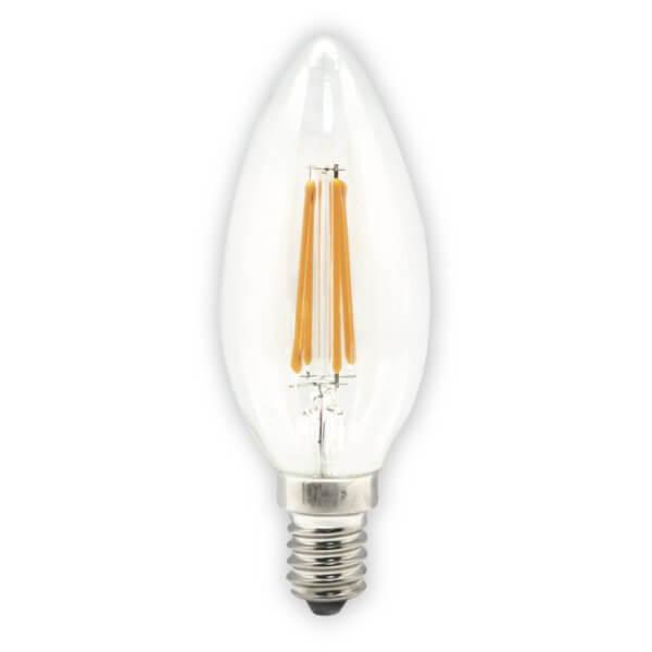 Светодиодная (LED) FIL Лампа Smartbuy-C37-8W/4000/E14 (SBL-C37F-8-40K-E14)