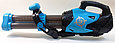 Помповый бластер с мягкими пулями 24 шт. YG02P голубой, фото 3