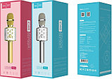 Микрофон беспроводной с колонкой Hoco BK3 цвет: золотой,серебряный, фото 5