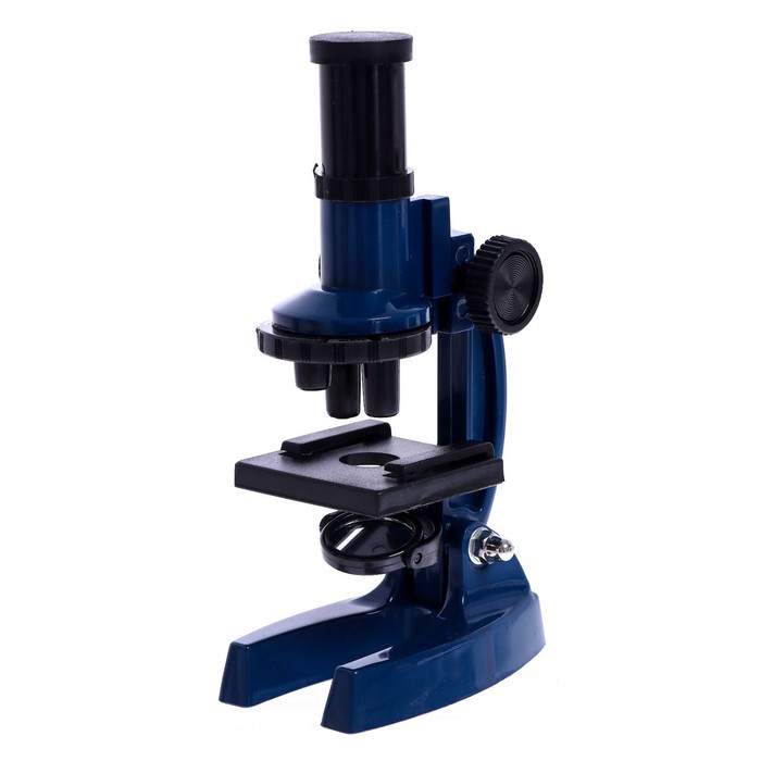 Микроскоп «Юный исследователь», 7 предметов, кратность увеличения 100, 200, 300 - фото 2 - id-p168145414