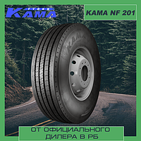 Шины грузовые ЦМК рулевые 315/80 R22.5 KAMA NF 201