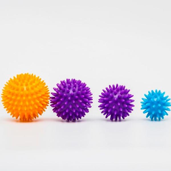Набор развивающих массажных мячиков Крошка Я Ежики - фото 2 - id-p168156608