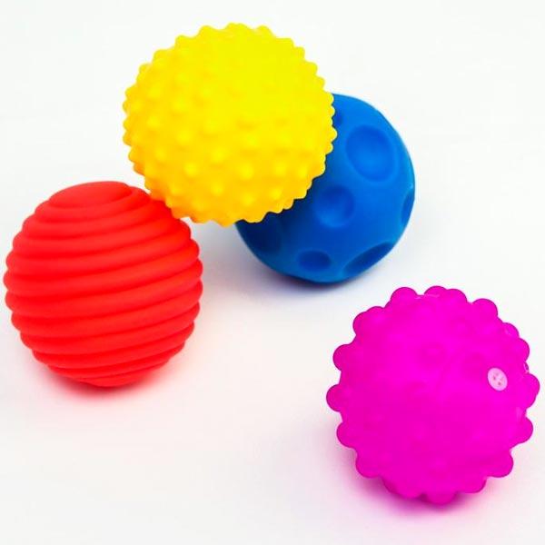 Подарочный набор массажных мячиков Крошка Я Елка с игрушками - фото 2 - id-p168156749