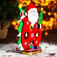 Новогодний сувенир Лесная мастерская Дед мороз и елки
