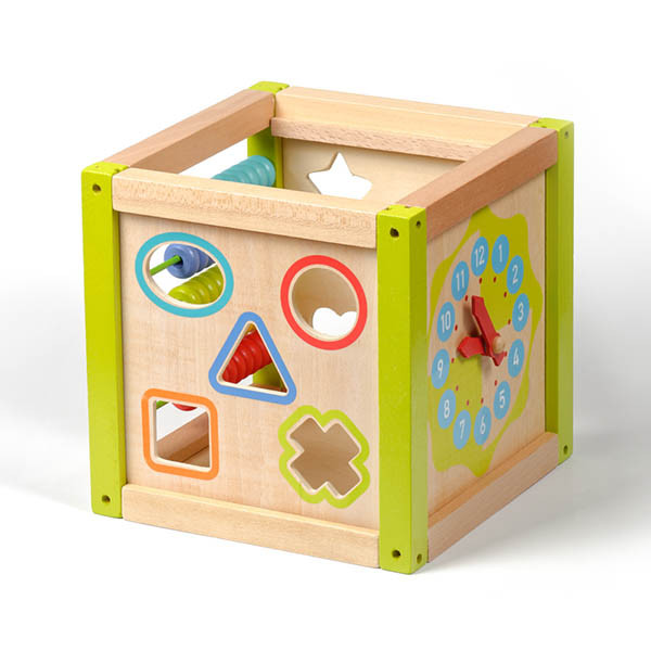 Бизикуб Мир деревянных игрушек Универсальный куб - фото 2 - id-p168158540