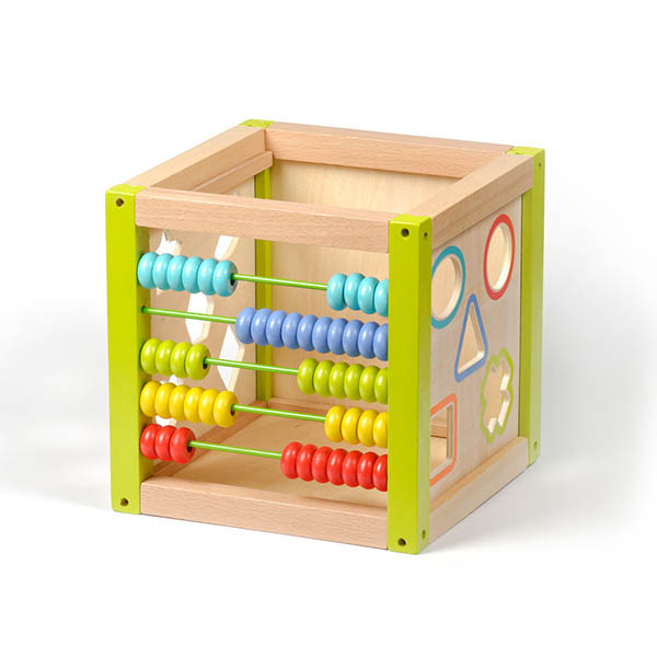 Бизикуб Мир деревянных игрушек Универсальный куб - фото 1 - id-p168158540