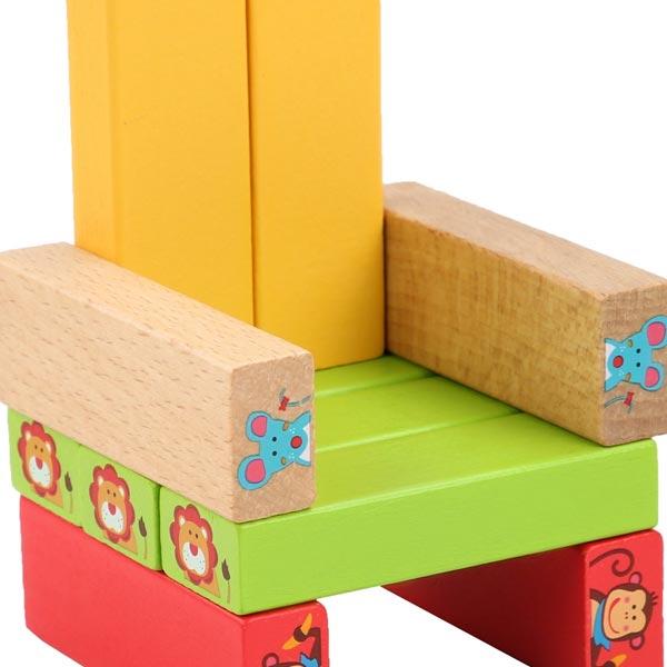 Падающая башня Мир деревянных игрушек Угадай кто? - фото 4 - id-p168159735
