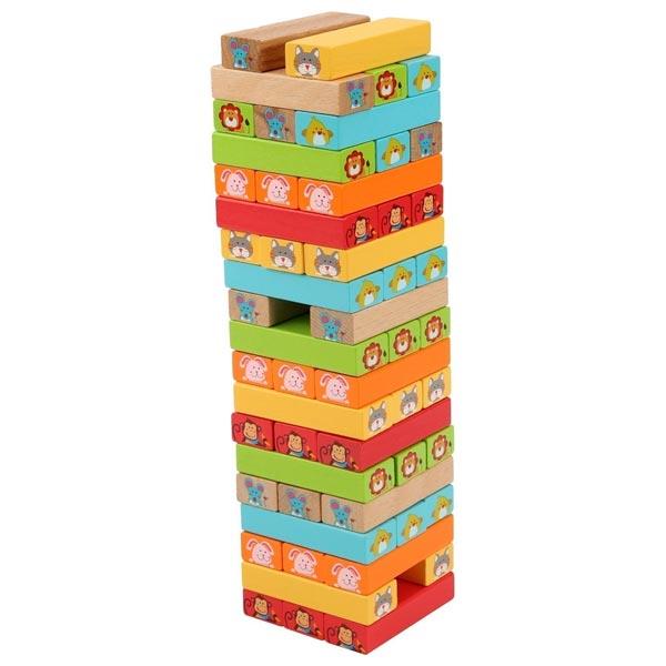 Падающая башня Мир деревянных игрушек Угадай кто? - фото 2 - id-p168159735