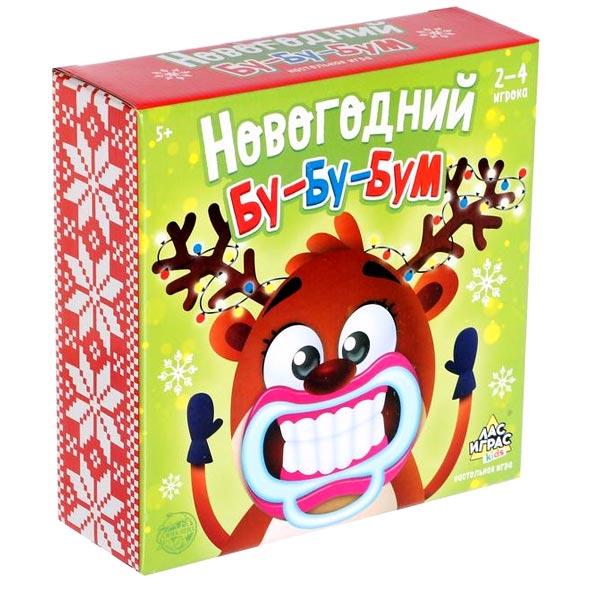 Настольная игра ЛАС ИГРАС KIDS Новогодний бу-бу-бум - фото 2 - id-p168156919