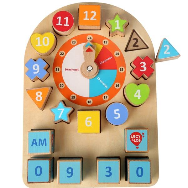 Бизиборд Мир деревянных игрушек Часы - фото 2 - id-p168158818