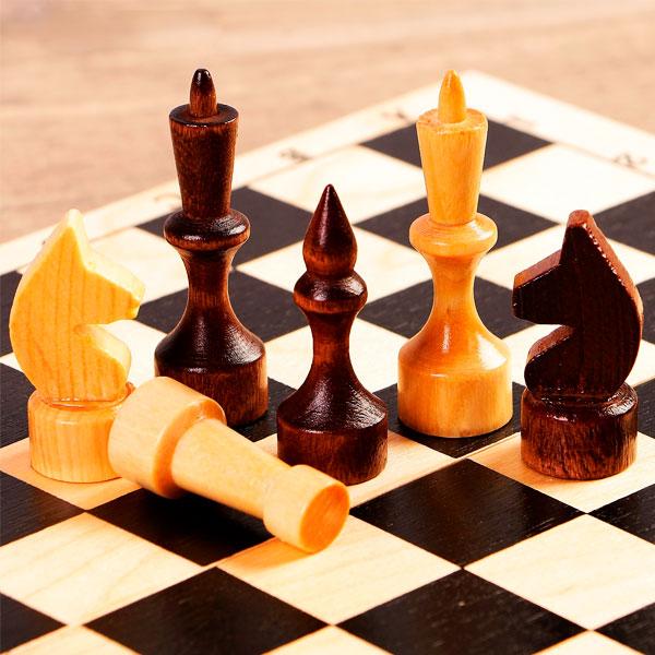 Шахматы деревянные Лесная мастерская Школьник - фото 2 - id-p168157139