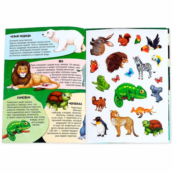 Активити книга с растущими игрушками БУКВА-ЛЕНД Мир животных - фото 2 - id-p168157140