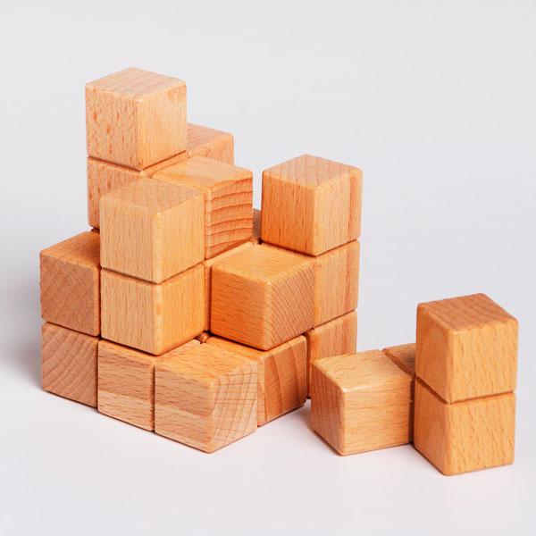 Развивающий набор Puzzle Собери кубик и фигуры - фото 4 - id-p168157149