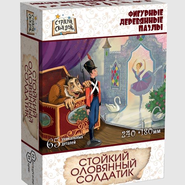 Фигурный пазл Нескучные игры Стойкий оловянный солдатик - фото 4 - id-p168158876