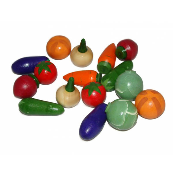 Счётный материал RNToys Овощи цветные - фото 1 - id-p168160010