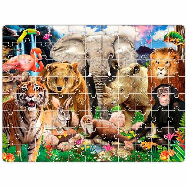 Обучающий набор книга и пазл Puzzle Time Животные нашей планеты - фото 4 - id-p168157364