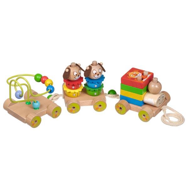 Каталка Мир деревянных игрушек Паравозик Чух - фото 4 - id-p168158942