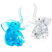 Пазл 3D кристаллический ZABIAKA Слон