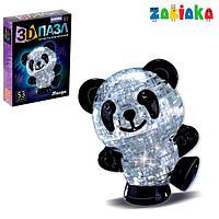 Пазл 3D кристаллический ZABIAKA Панда